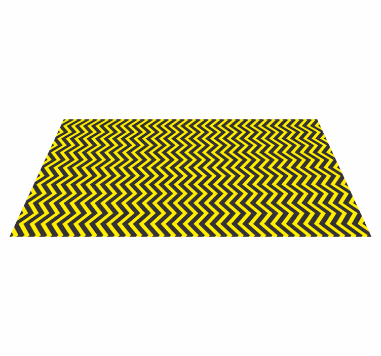 Tapete vinílico geométricas padrão de onda chevron - TenStickers
