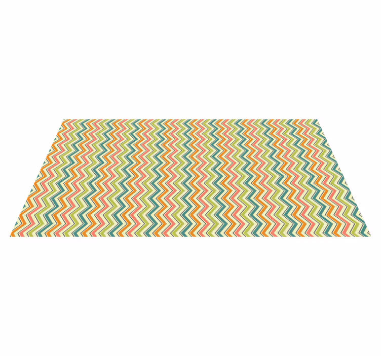 Tapete vinílico geométricas motivo ziguezague chevron - TenStickers