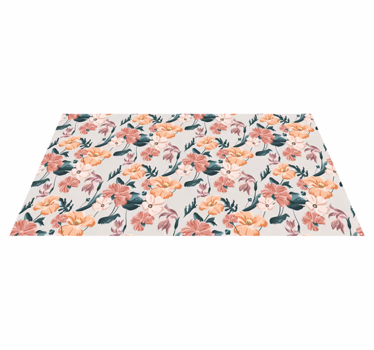 Tapete vinílico flores e plantas alegria botânica - TenStickers