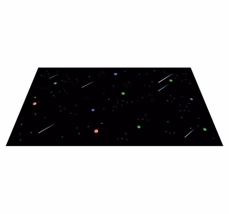 Tapete vinílico estrelas céu estrelado cósmico - TenStickers