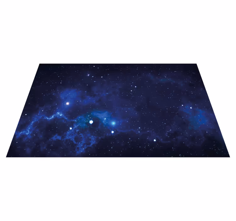 Tapete vinílico estrelas cena de nebulosa cósmica - TenStickers