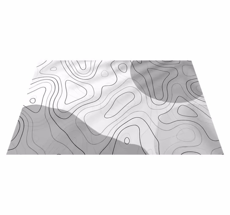 Tapete vinílico minimalista padrões lineares abstratos - TenStickers