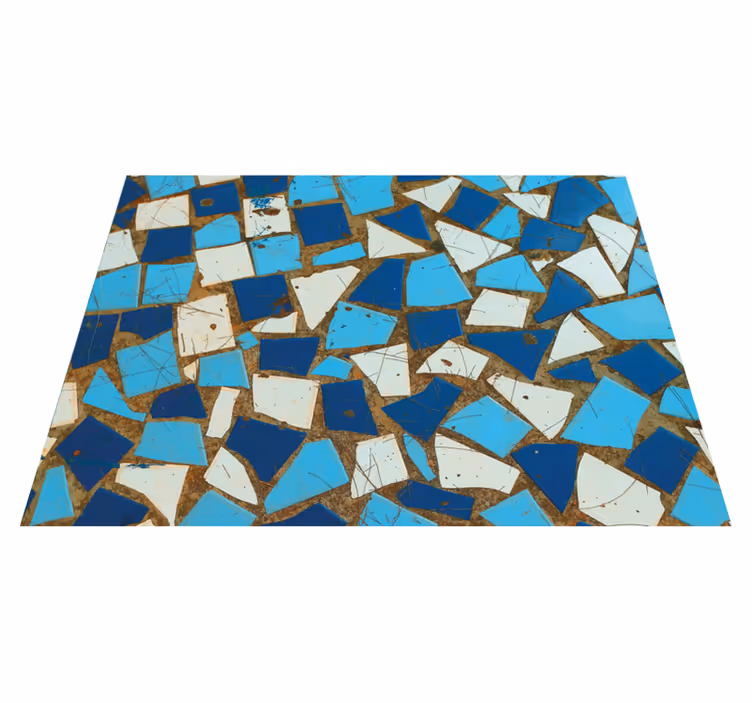 Tapete vinílico mosaico arranjos de mosaicos - TenStickers