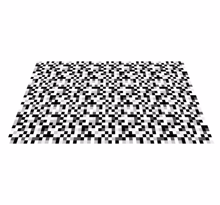 Tapete vinílico juvenil padrão pixelado - TenStickers