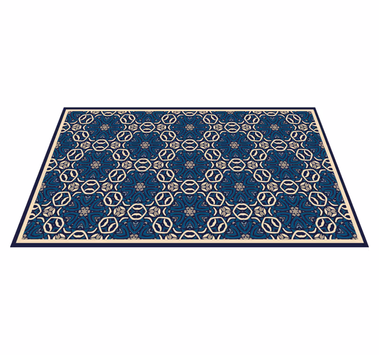 Tapete vinílico quarto arranjo de mosaico sofisticado - TenStickers
