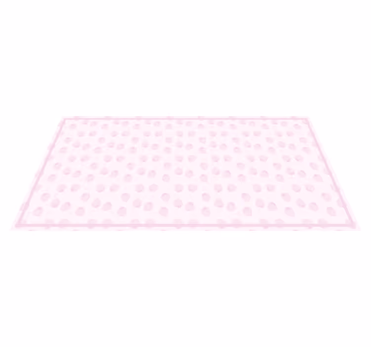 Tapete vinílico cozinha padrão de morango rosa - TenStickers