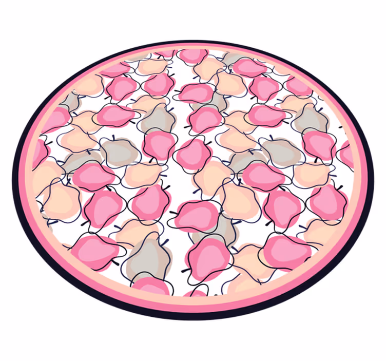 Tapete vinílico cozinha arranjo de frutas vermelhas - TenStickers