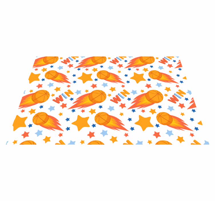 Tapete vinílico de jogos design de estrelas esportivas - TenStickers