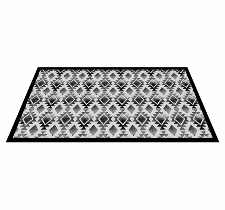 Tapete vinílico moderno estilo de padrão geométrico - TenStickers