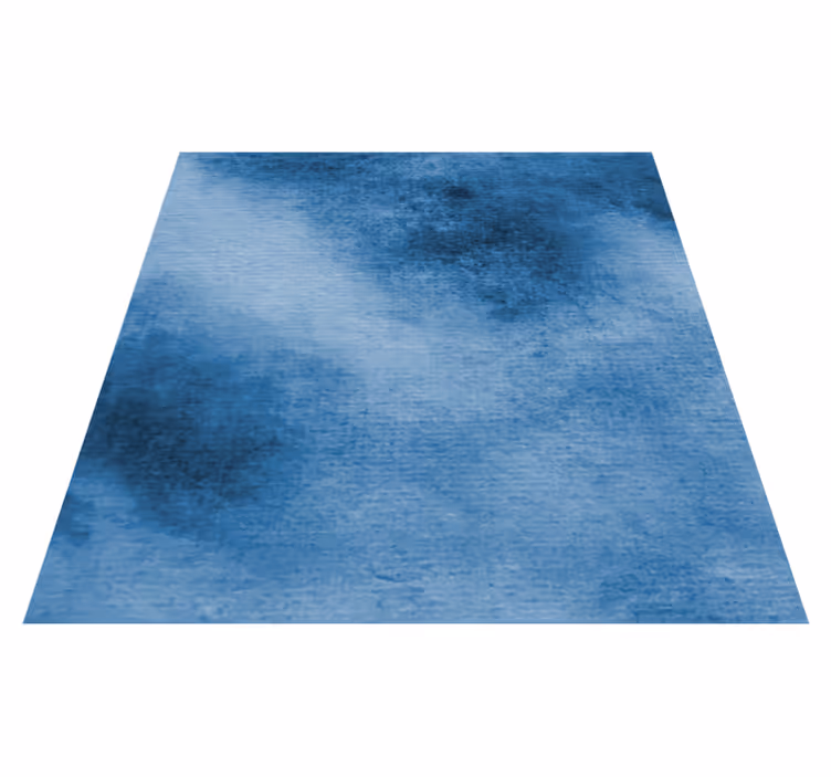 Tapete vinílico casa de banho estilo gradiente azul - TenStickers
