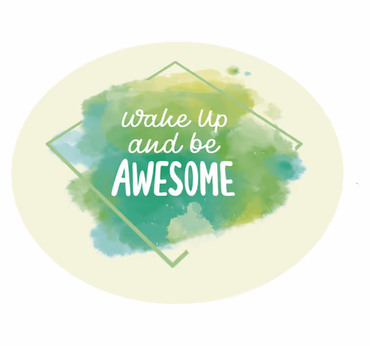 Tapete vinílico frases e textos libertar o extraordinário - TenStickers