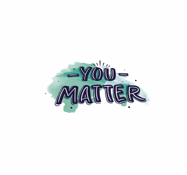 Tapete vinílico frases e textos você conta - TenStickers