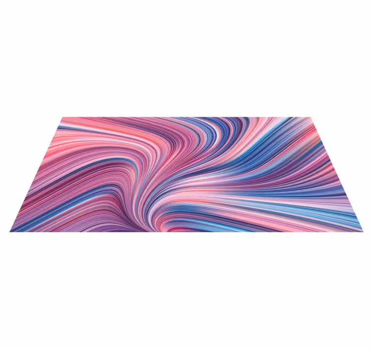 Pinturas abstratas com tapete moderno em mármore - TenStickers