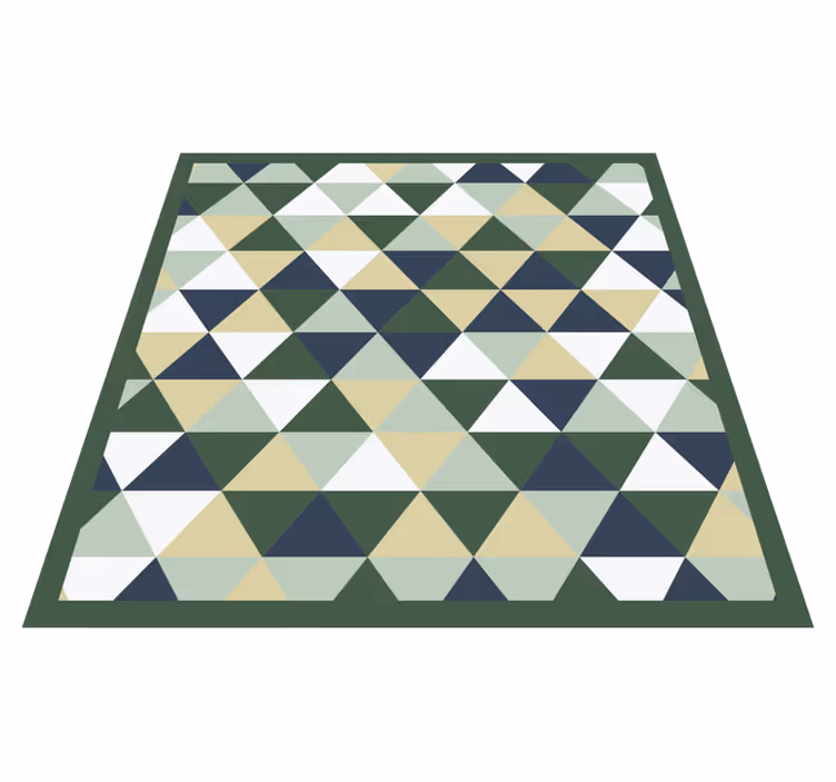 Tapete vinílico geométricas formas triangulares - TenStickers
