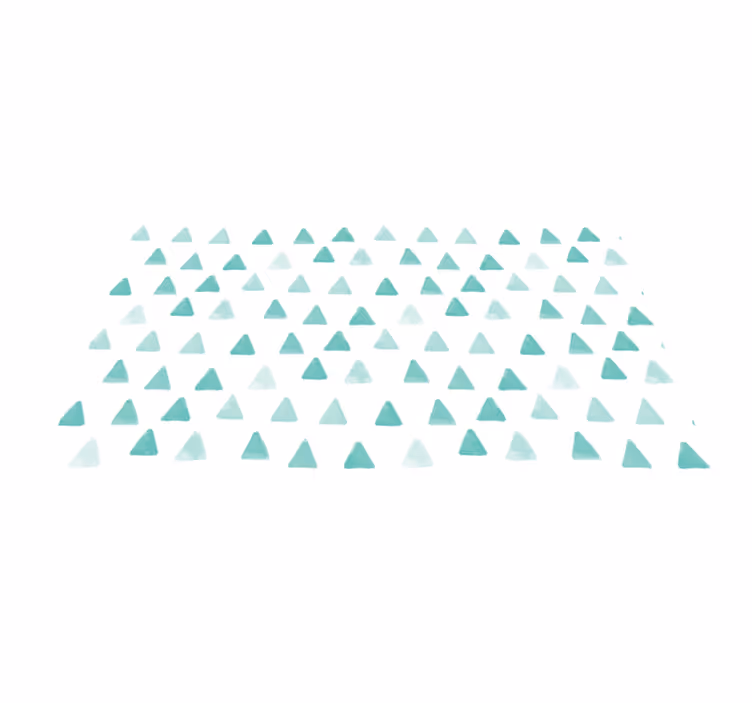 Tapete vinílico geométricas com motivos triangulares - TenStickers