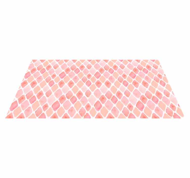 Tapete vinílico quarto traços suaves de aquarela rosa - TenStickers
