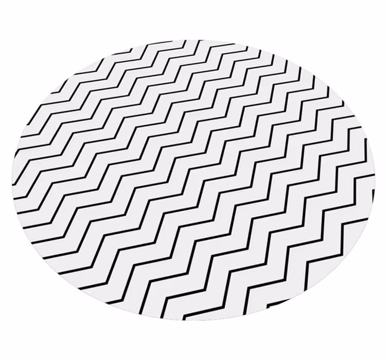 Tapete vinílico geométricas elemento zigzag - TenStickers