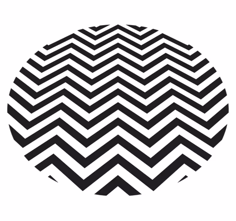 Tapete vinílico geométricas com padrão chevron - TenStickers