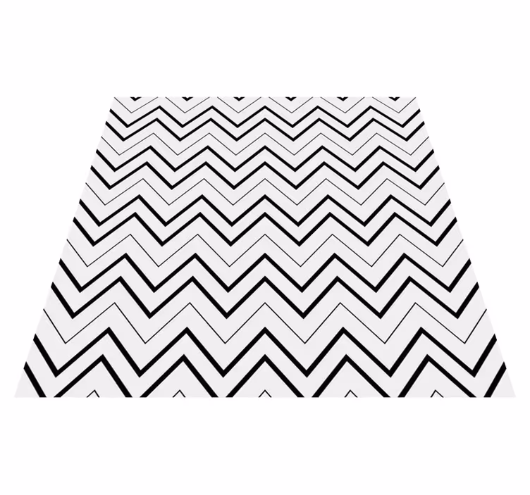 Tapete vinílico minimalista estilo chevron - TenStickers