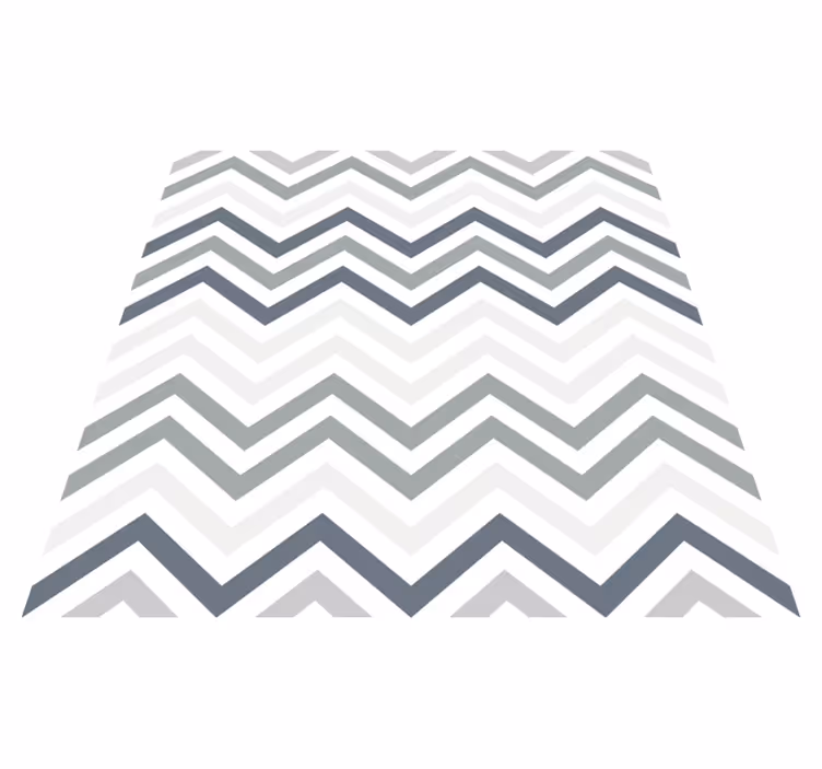 Tapete vinílico geométricas motivo chevron chique - TenStickers