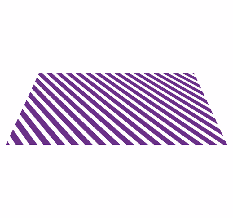 Tapete vinílico às risca caminho listrado roxo - TenStickers