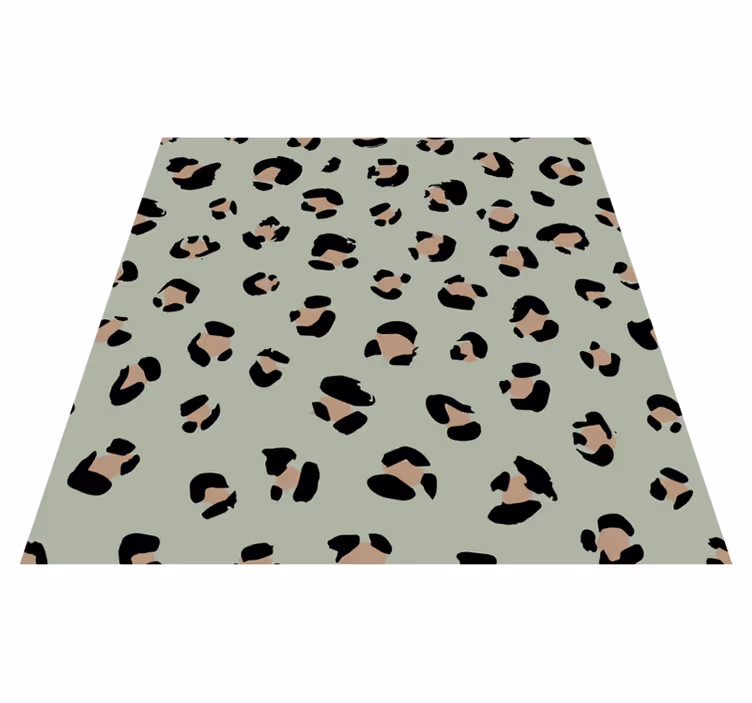 Tapete vinílico estampa de animal pele de leopardo - TenStickers
