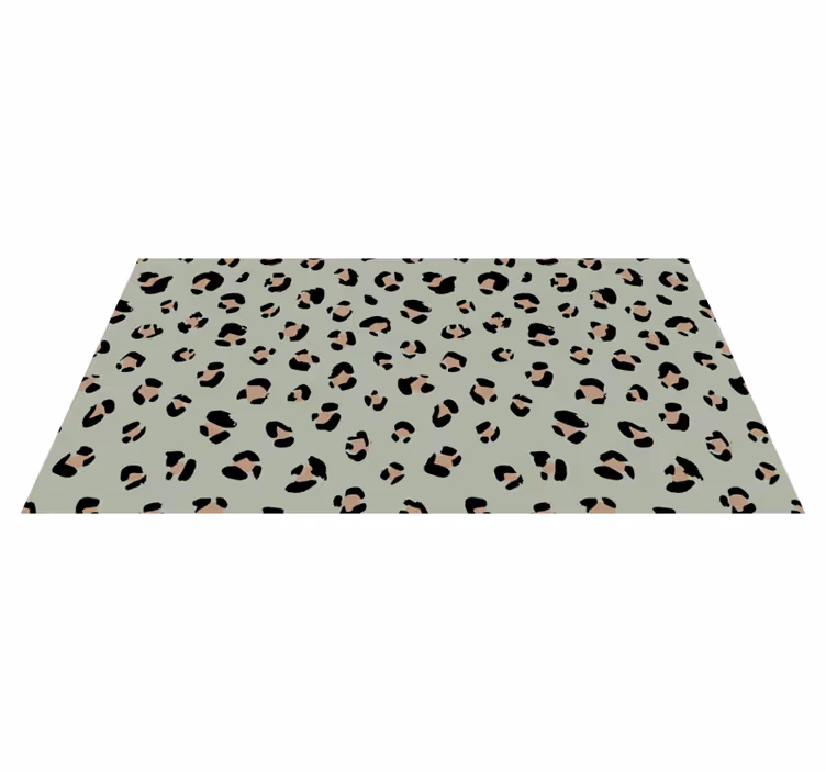 Tapete de vinil com estampa de leopardo aquarela - TenStickers