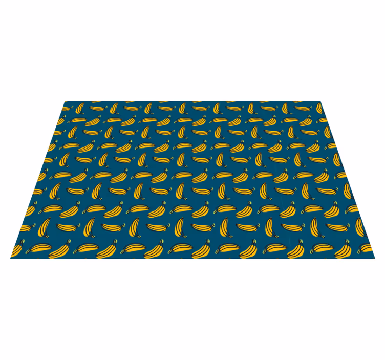 Tapete vinílico texturas padrão de banana - TenStickers