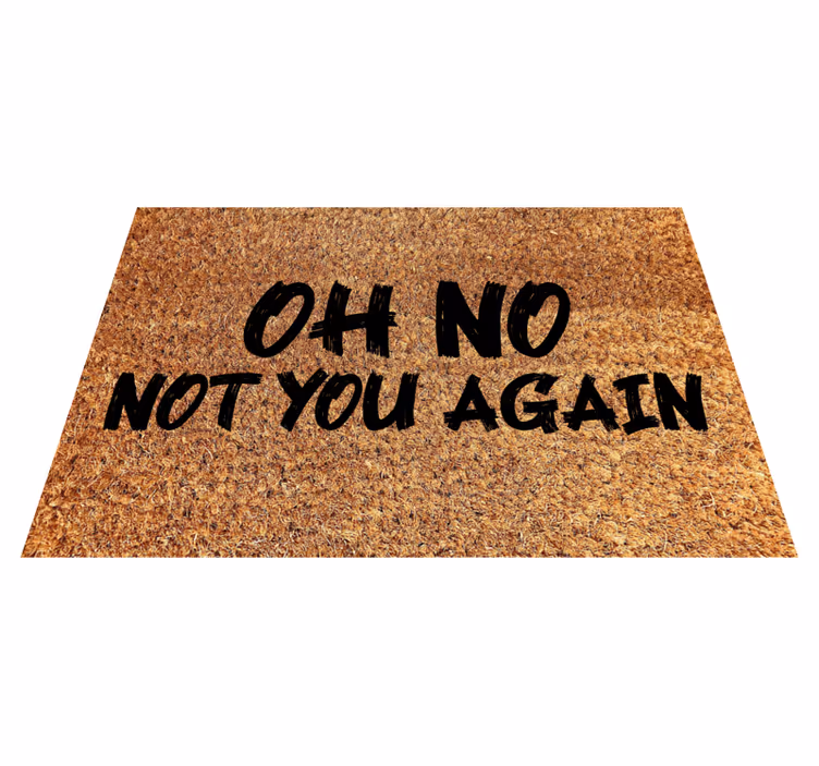 Oh não, você de novo azulejos do hall de entrada - TenStickers
