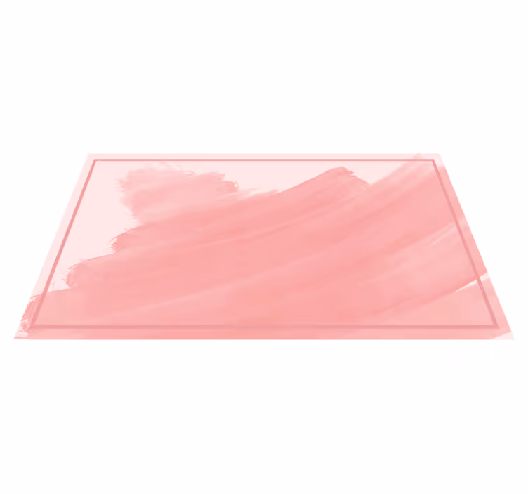 Tapete vinílico quarto tons suaves de rosa - TenStickers