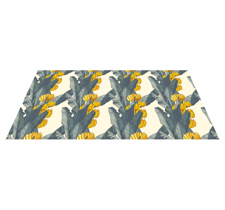 Tapete vinílico flores e plantas arranjo floral tropical - TenStickers
