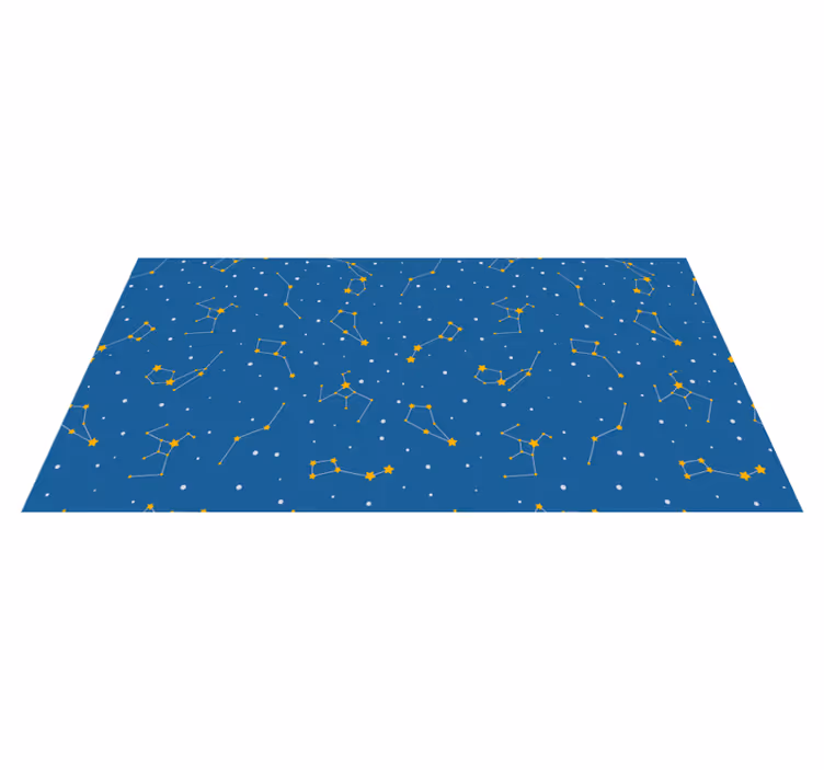 Tapete vinílico estrelas céu noturno celestial - TenStickers