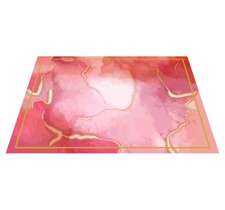 Tapete de vinil mármore elegância em tons de rosa - TenStickers
