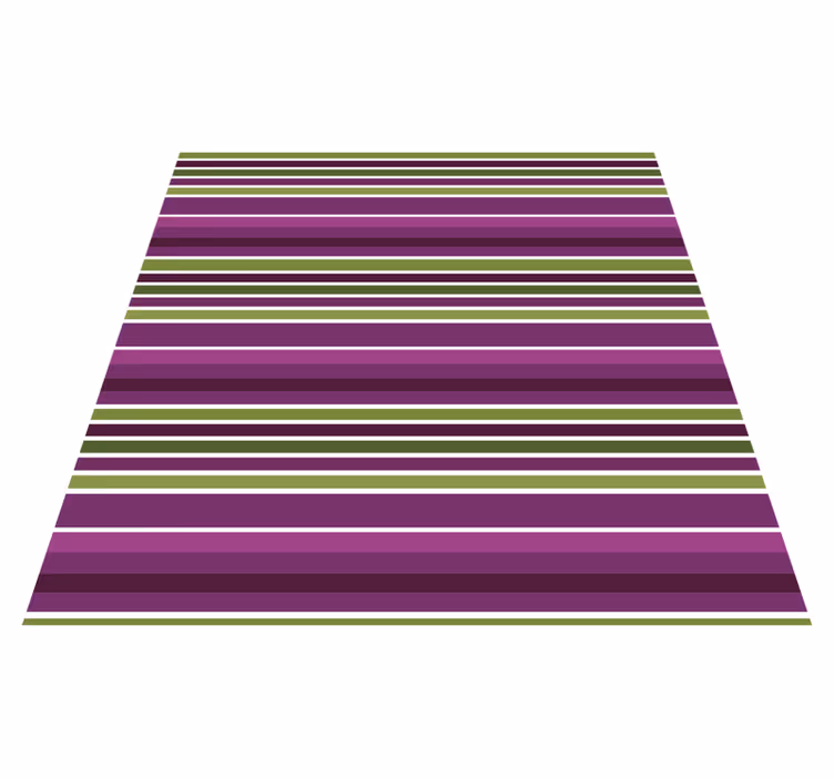 Tapete de vinil quadrado horizontal roxo e verde - TenStickers