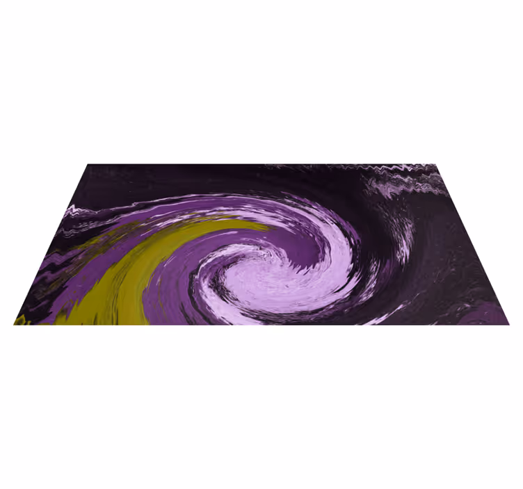 Tapete vinílico juvenil fluxos de cores em espiral - TenStickers