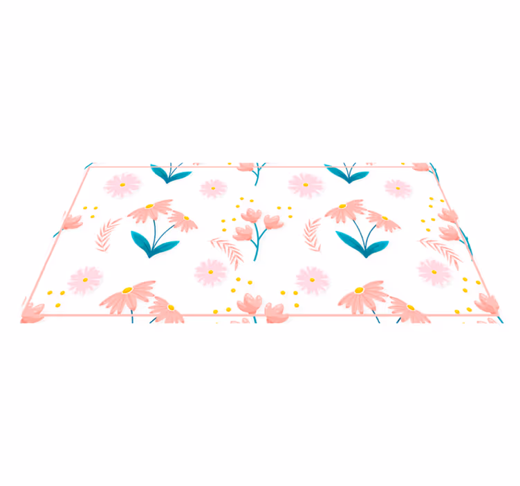Tapete vinílico flores e plantas flor de primavera - TenStickers