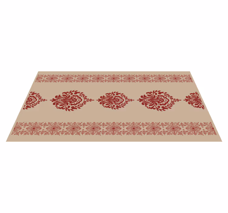 Tapete vinílico moderno motivo floral decorativo - TenStickers