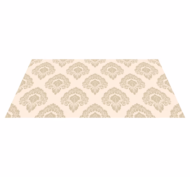 Tapete vinílico moderno padrão ornamentado clássico - TenStickers
