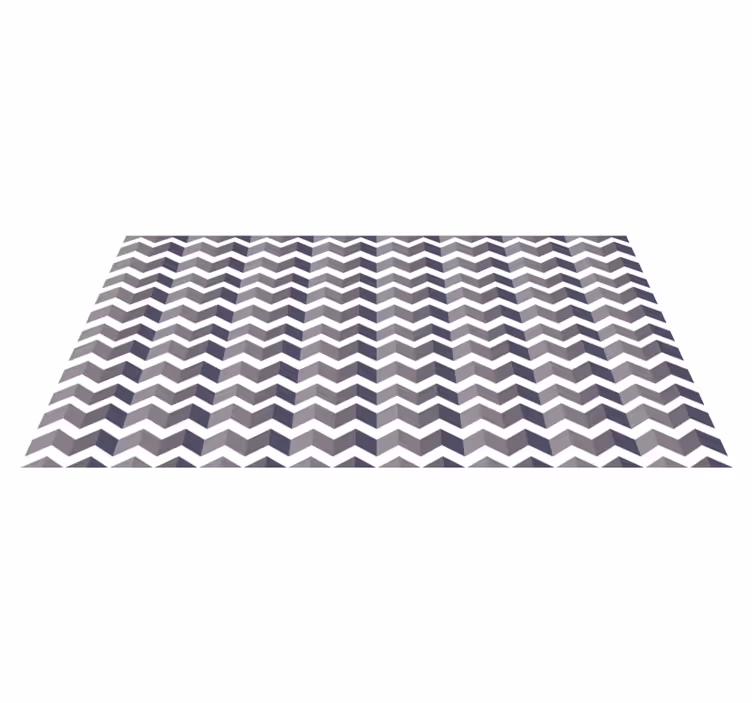 Tapete vinílico geométricas elegância padrão chevron - TenStickers