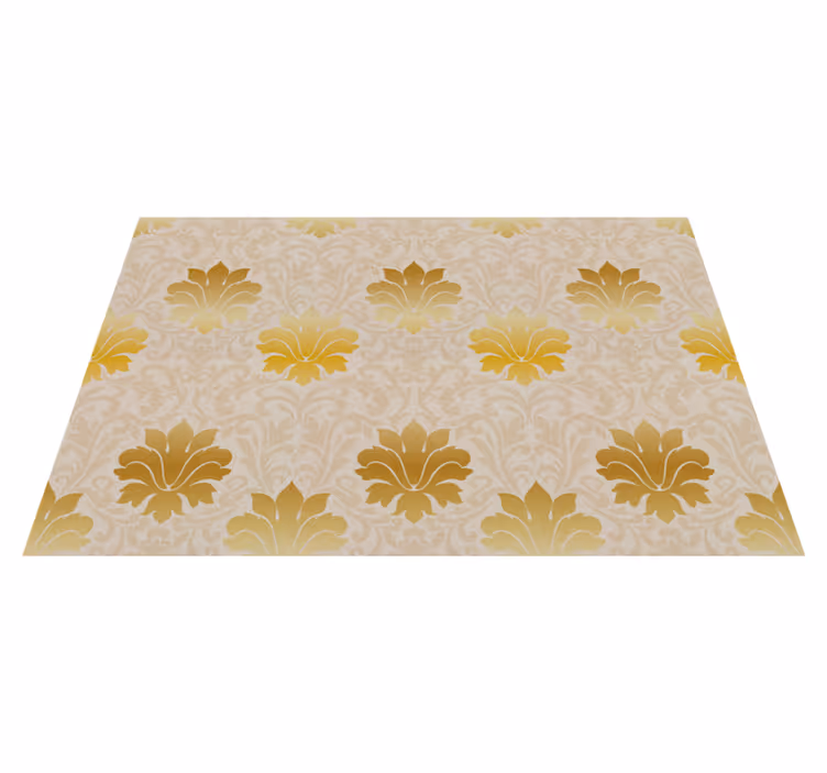 Tapete vinílico vintage elegância de padrão barroco - TenStickers