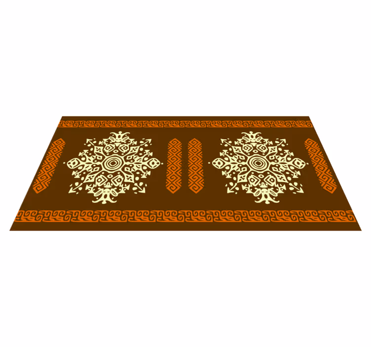 Tapete vinílico de mandala conjunto de motivos de mandala - TenStickers