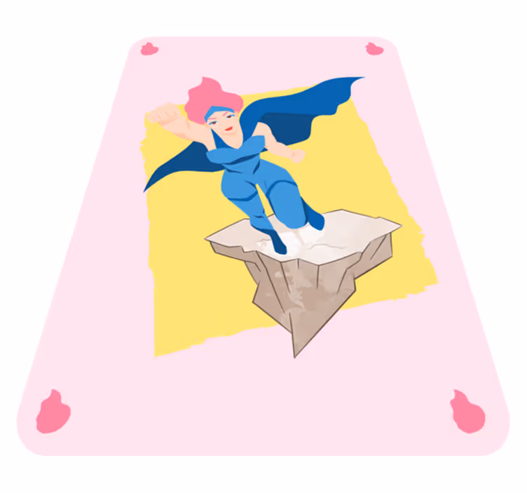 Tapete vinílico infantil imagens de aventura de super-heróis - TenStickers