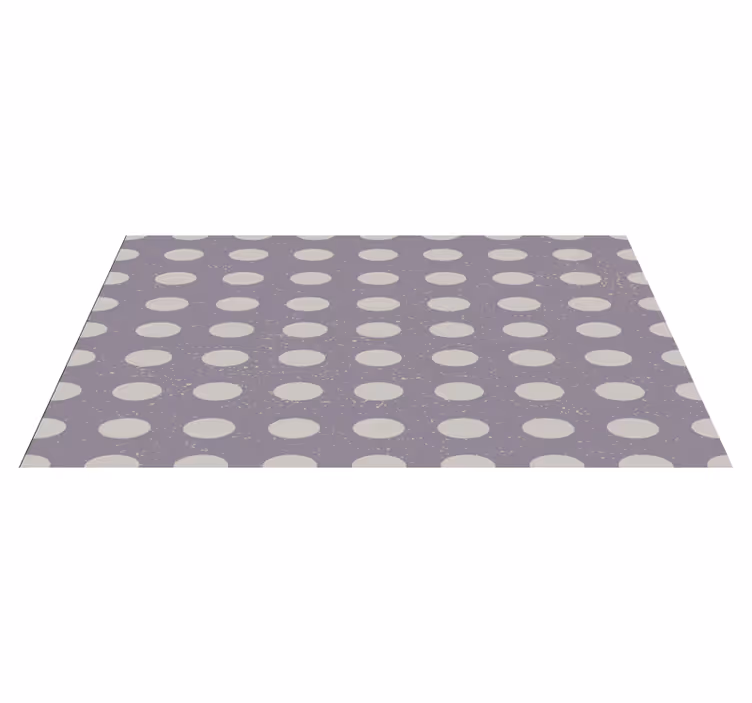Tapete vinílico geométricas padrão minimalista de bolinhas - TenStickers