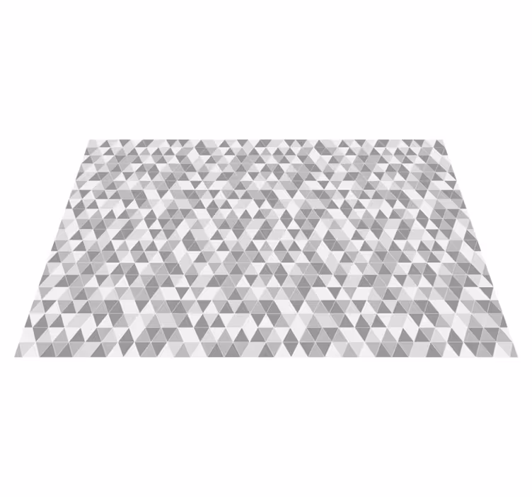 Tapete vinílico geométricas padrão triangular geométrico - TenStickers