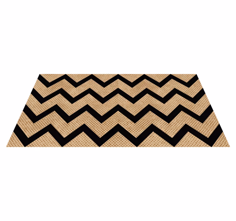 Tapete vinílico geométricas chevron texturizado - TenStickers