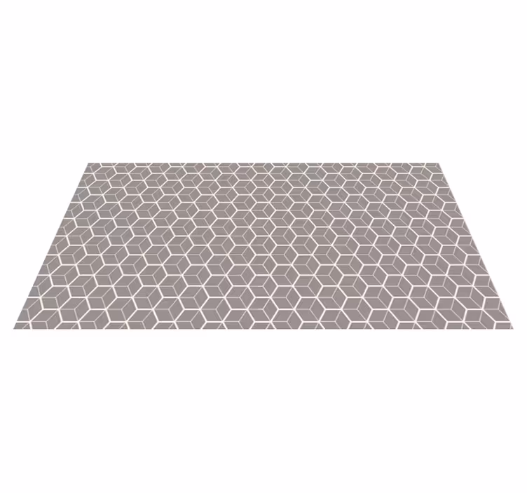 Tapete vinílico geométricas treliça geométrica - TenStickers
