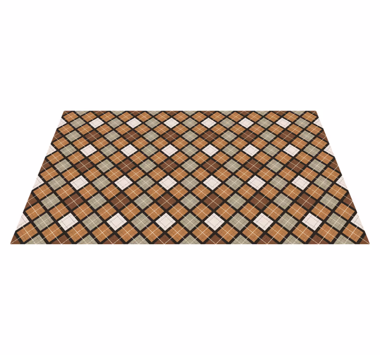 Tapete vinílico azulejos estilo de padrão de mosaico - TenStickers