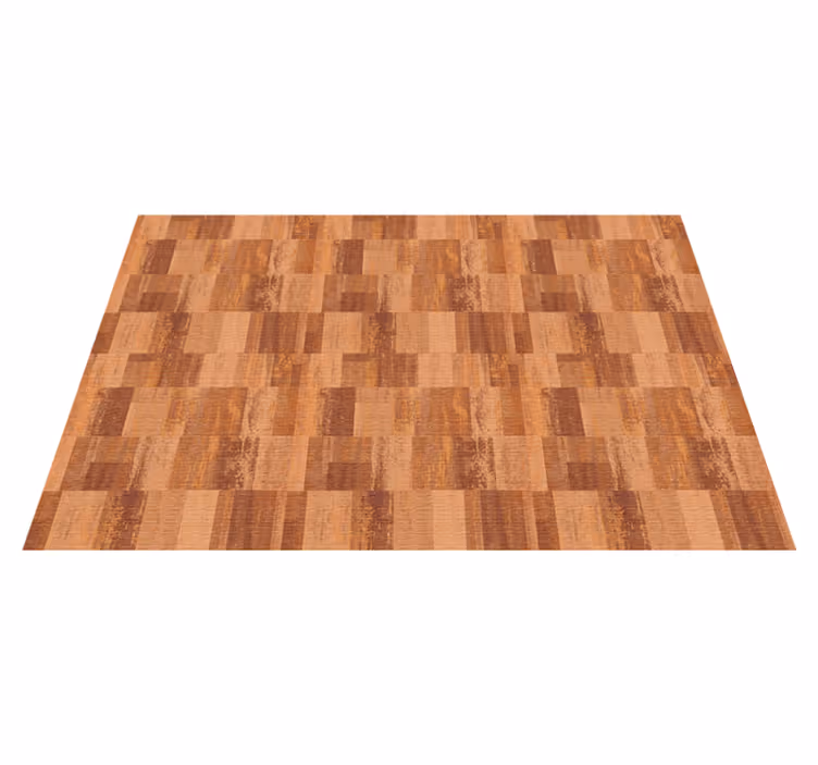 Tapete vinílico madeira ilusão de parquet - TenStickers