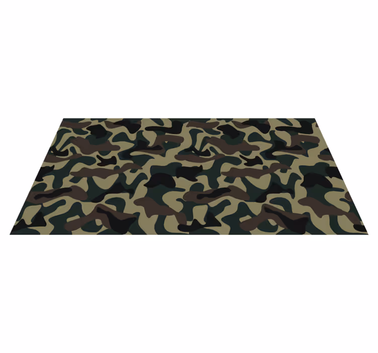 Tapete vinílico estampa de animal padrão de camuflagem - TenStickers