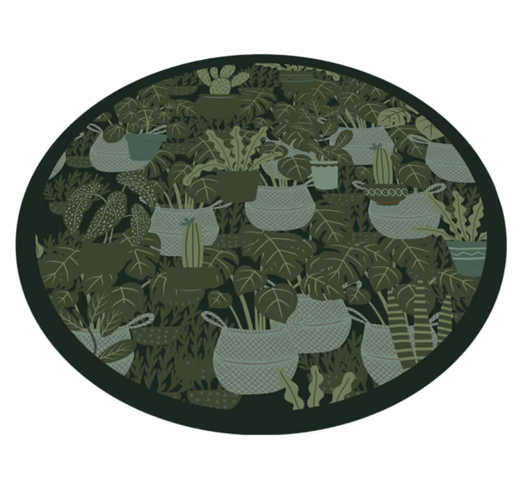 Tapete vinílico flores e plantas ilustração botânica - TenStickers